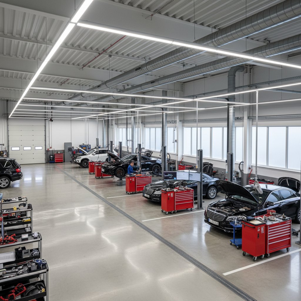 Xegofi technician performing vehicle diagnostics